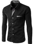 Men's Simple Long Sleeve Shirt